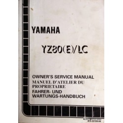 Yamaha YZ 80 (E) de 1992